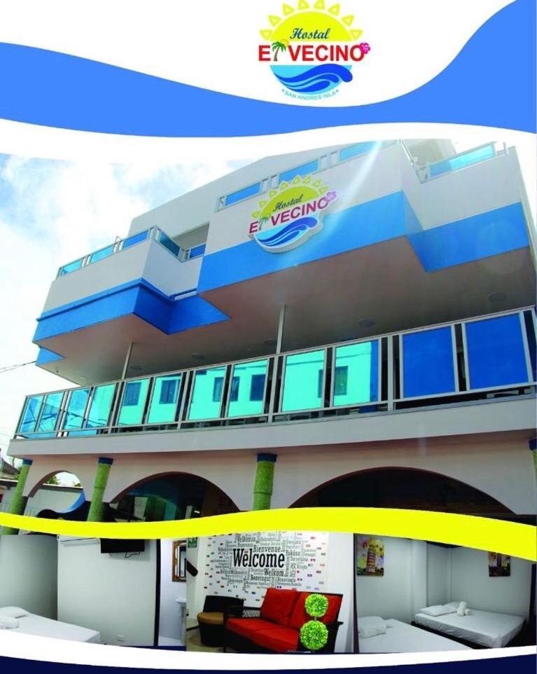 Hostal El Vecino San Andrés Exterior photo